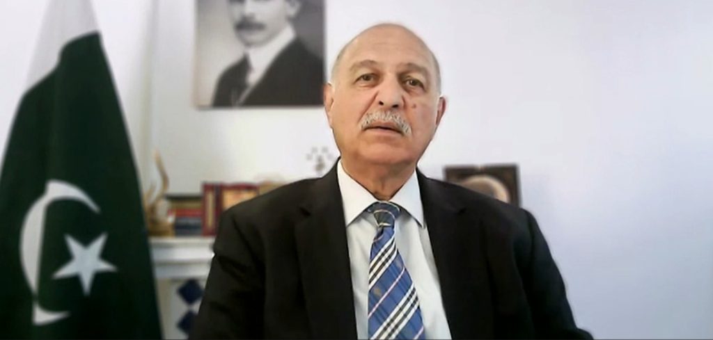 Senator Mushahid Hussain Syed. argued that the fundamental reality shaping the international media landscape is "the shift in the global balance of economic and political power from the West to the East