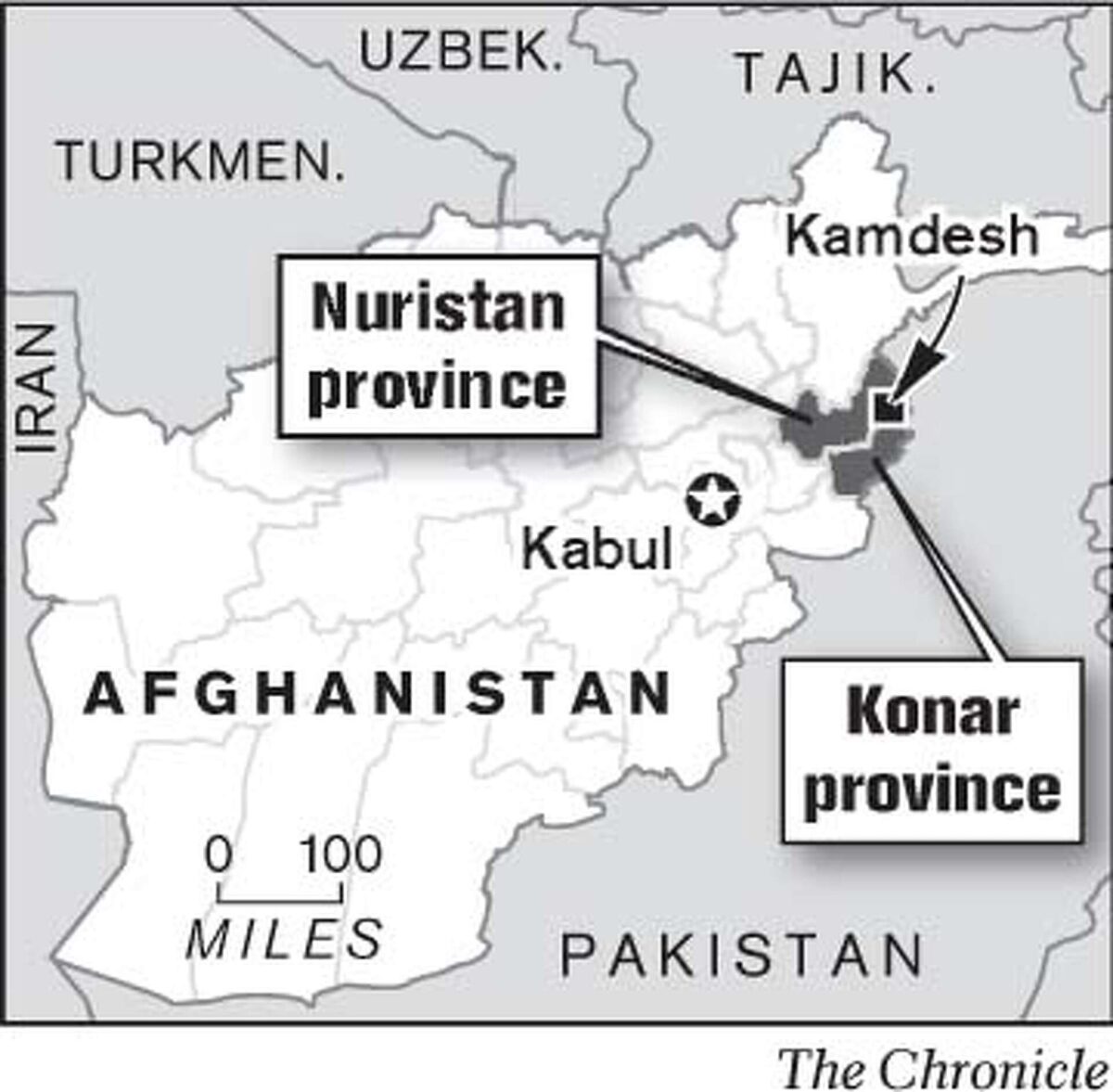 Afghanistan Freedom Front captured two posts of Afghan Taliban in Kamdesh district