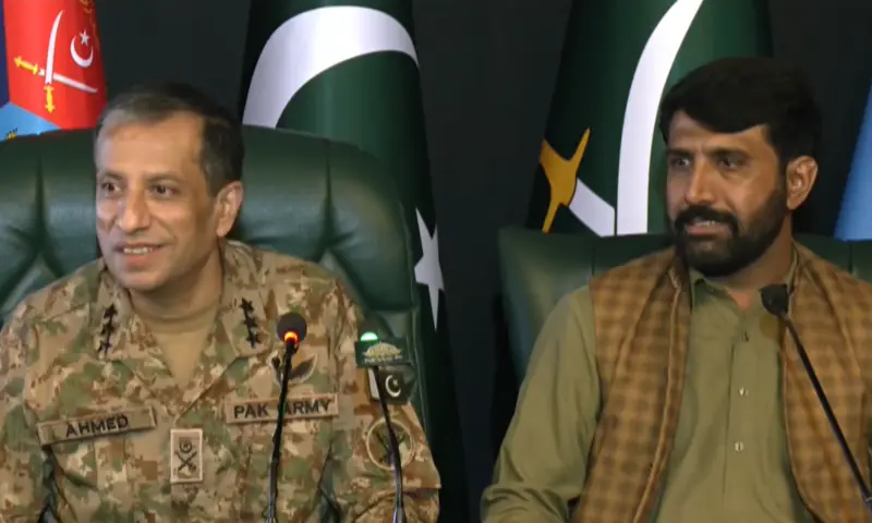 India exposed once again as DG ISPR presented Havaldar Muhammad Asif alive before media